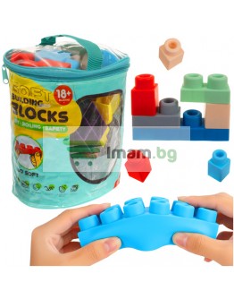 Меки гумени блокчета сензорни 30 броя